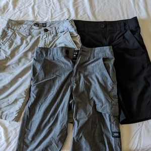 3 pairs of boys shorts size 14